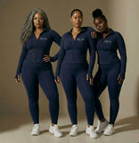 Midnight Navy Yoga Jacket