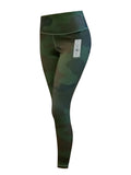 Green Camo Leggings