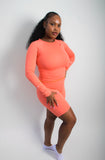 Spicy Papaya Short Set