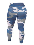 Navy Camo Leggings