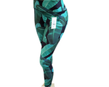 Palm Leaf Print Leggings