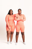 Spicy Papaya Short Set