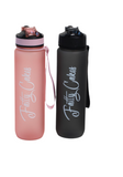 FattyCakes Signature Water Bottle – 24oz (Matte Black or Matte Blush)