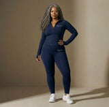 Midnight Navy Yoga Jacket