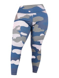 Navy Camo Leggings