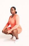 Spicy Papaya Short Set