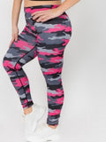 Plus Size Pink Camouflage