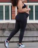 Black Maturnity Leggings