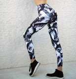 Black & White Print Leggings